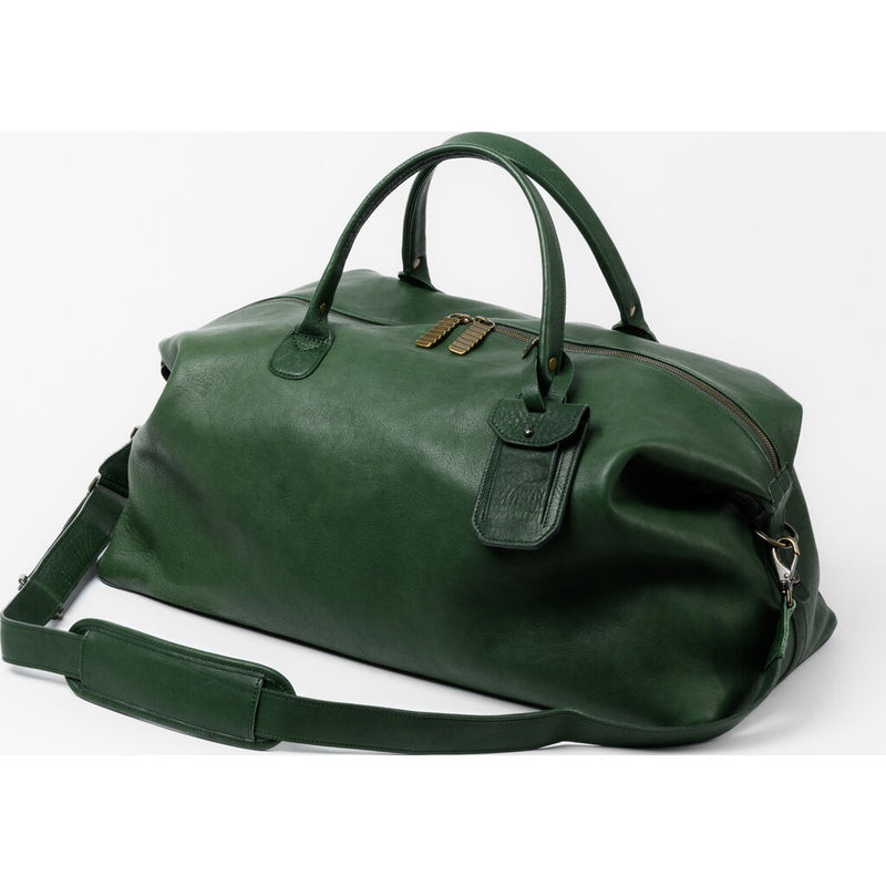 Moore & Giles Benedict Weekend Bag | Seven Hills Emerald 