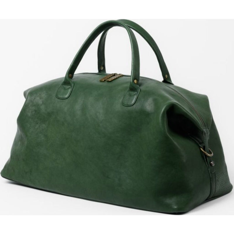 Moore & Giles Benedict Weekend Bag | Seven Hills Emerald 