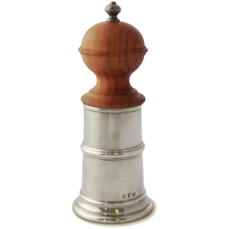 Match Wood & Pewter Pepper Mill