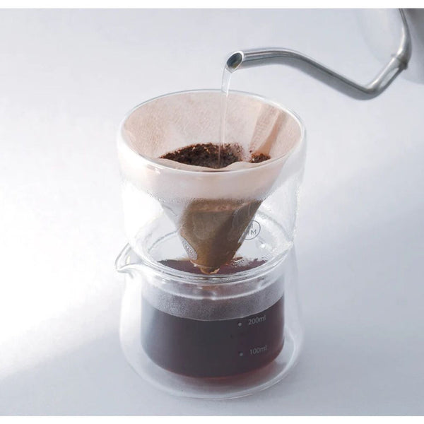 HMM Gaze Coffee Dripper & Pot Set Clear