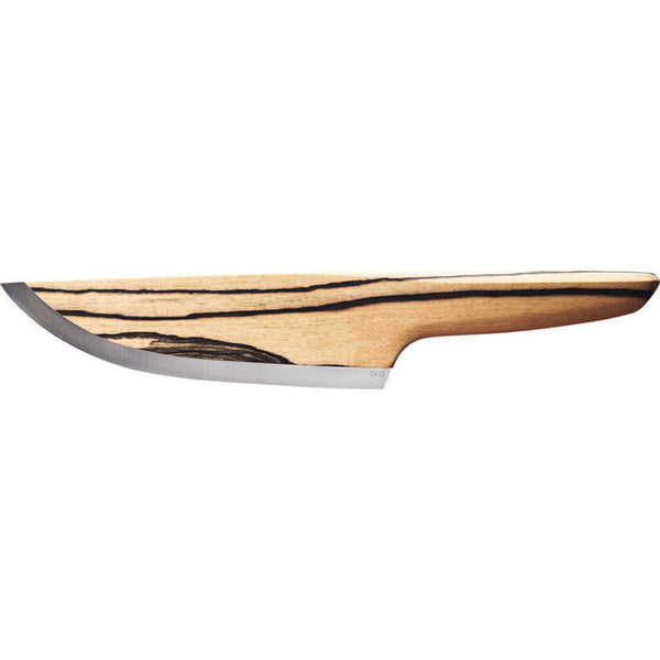 Lignu Skid Chef's Knife | White Ebony Wood