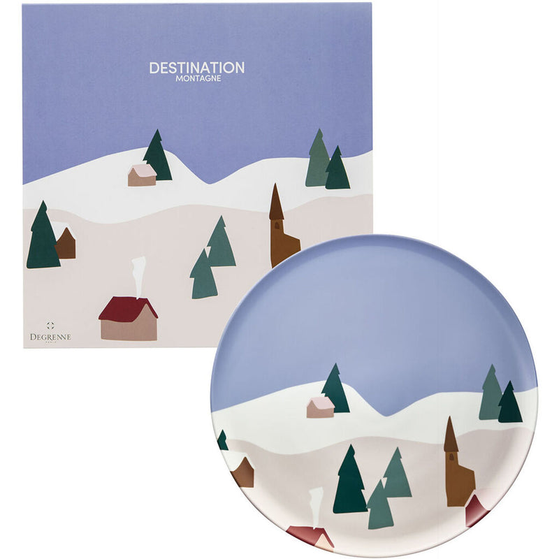 Degrenne Destination Montagne Round Shared Plate | 32 cm