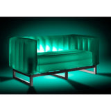 Mojow Eko Yomi Sofa Wood Frame Mattress Translucent with Lighting