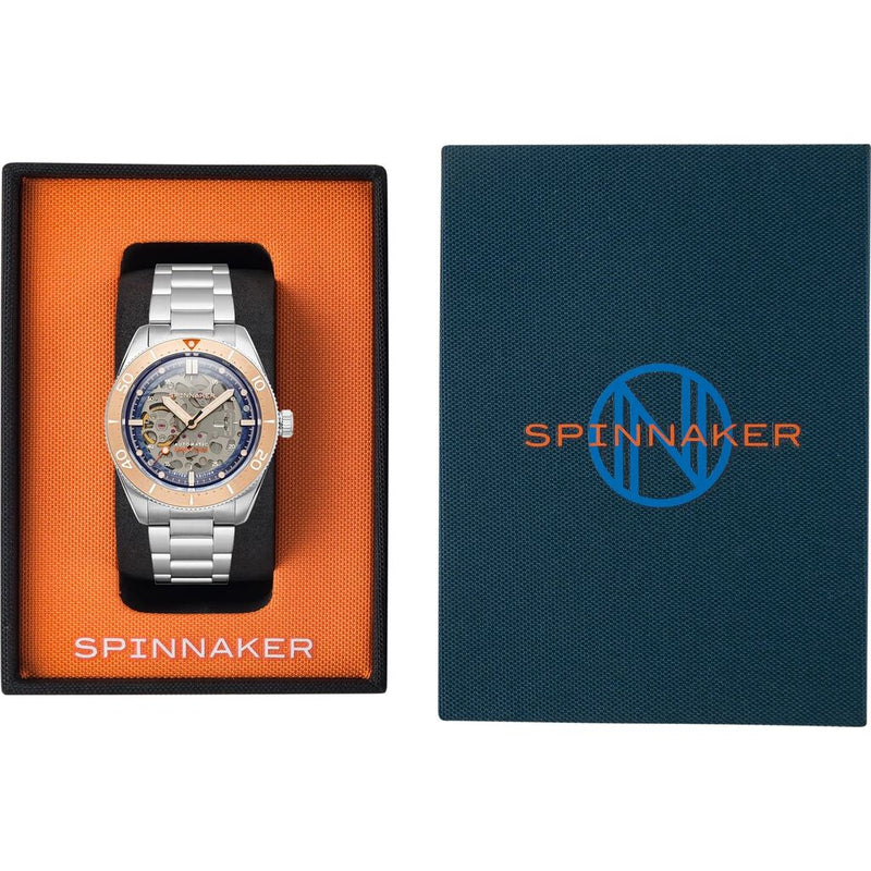 Spinnaker Croft - Automatic Japan Automatic 3 Hands Watch | Black