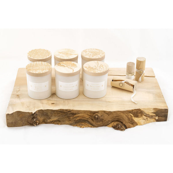 Skeem Design White Tea & Thyme Small Print Block Candle