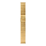 Mondaine Classic Official Swiss Railways Watch | Gold Plated/Silver Dial/Metal Bracelet