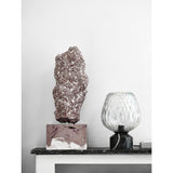 &Tradition Blown Table Lamp SW6 | Nero Marquina/Silver Lustre