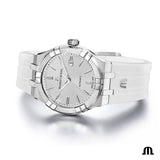 Maurirce Lacroix Aikon Automatic Gents 42 mm Watch | Light Grey Rubber Strap