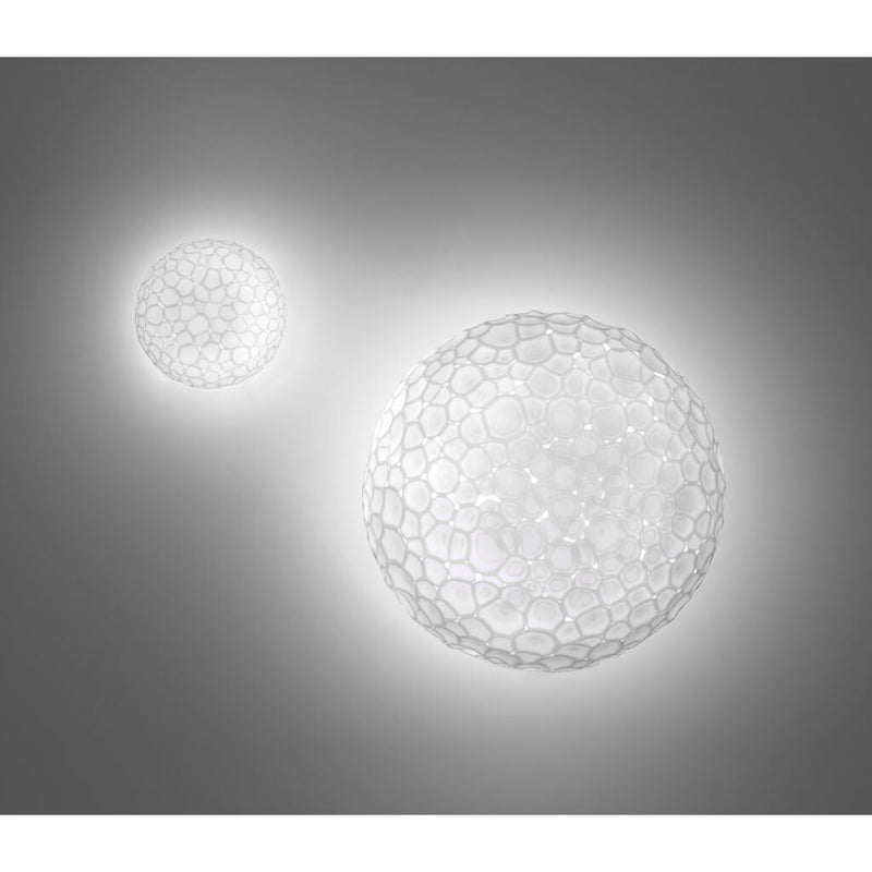 Artemide Meteorite Mini Wall or Ceiling Light | White
