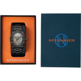Spinnaker Croft - Mid Size Automatic Japan 3 Hands Watch | Black