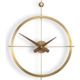 Nomon Dos Puntos Premium Wall Clock | Premium Gold
