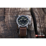 Lum-Tec 400M-3 Abyss Watch | Leather Strap