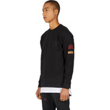 Zanerobe Patch Rugger Men's Crew Sweater | Black