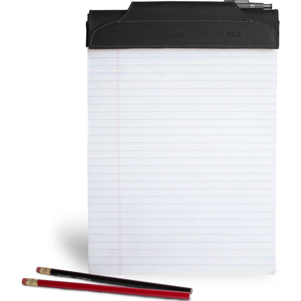 Kiko Leather Notepad Jacket | Black 408blk
