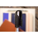Kiko Leather Notepad Jacket | Black 408blk