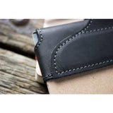 Kiko Leather Notepad Jacket | Black 408blk