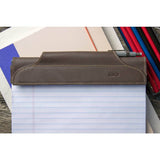 Kiko Leather Notepad Jacket | Brown 408brwn