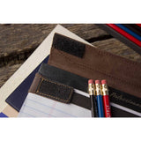 Kiko Leather Notepad Jacket | Brown 408brwn