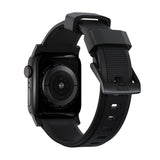 Nomad Rugged Apple Watch Strap | Black FKM Rubber/Black Hardware