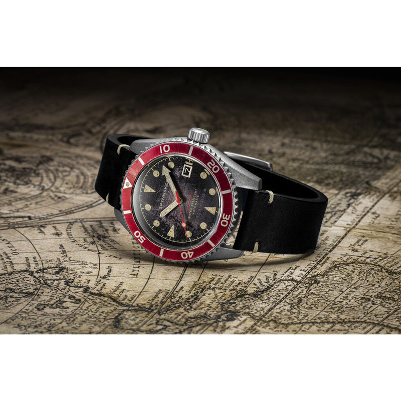 Spinnaker Wreck SP-5089-01 Automatic Watch | Black/Black