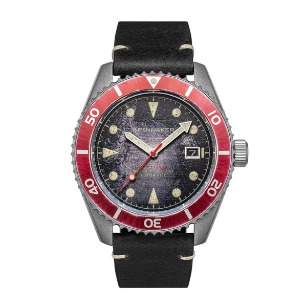 Spinnaker Wreck SP-5089-01 Automatic Watch | Black/Black