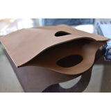 Kiko Leather Minimalist Tote Bag | Natural