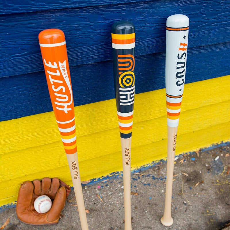 Pillbox Collaboration Paint Baseball Bats