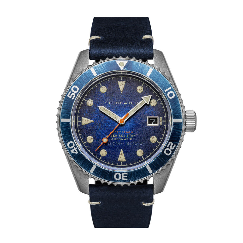 Spinnaker Wreck SP-5089-02 Automatic Watch | Blue/Black