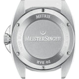 MeisterSinger Metris Watch | Ivory Dial / Denim Blue