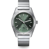 Sternglas Marus Automatic Watch | Green Dial / Steel Bracelet
