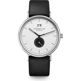 Sternglas NAOS XS Quartz Watch | White Dial / GP Milanaise Strap