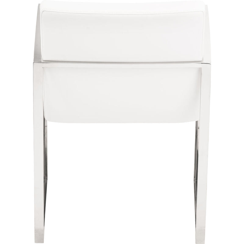 Nuevo Clara Dining Chair | White Matte