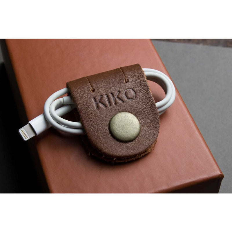 Kiko Leather Cord Holder x5 | Assorted