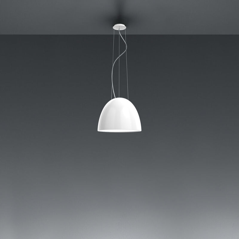 Artemide Nur 2-Wire Gloss Mini Dimmable Suspension LED Light 28W UNV UL