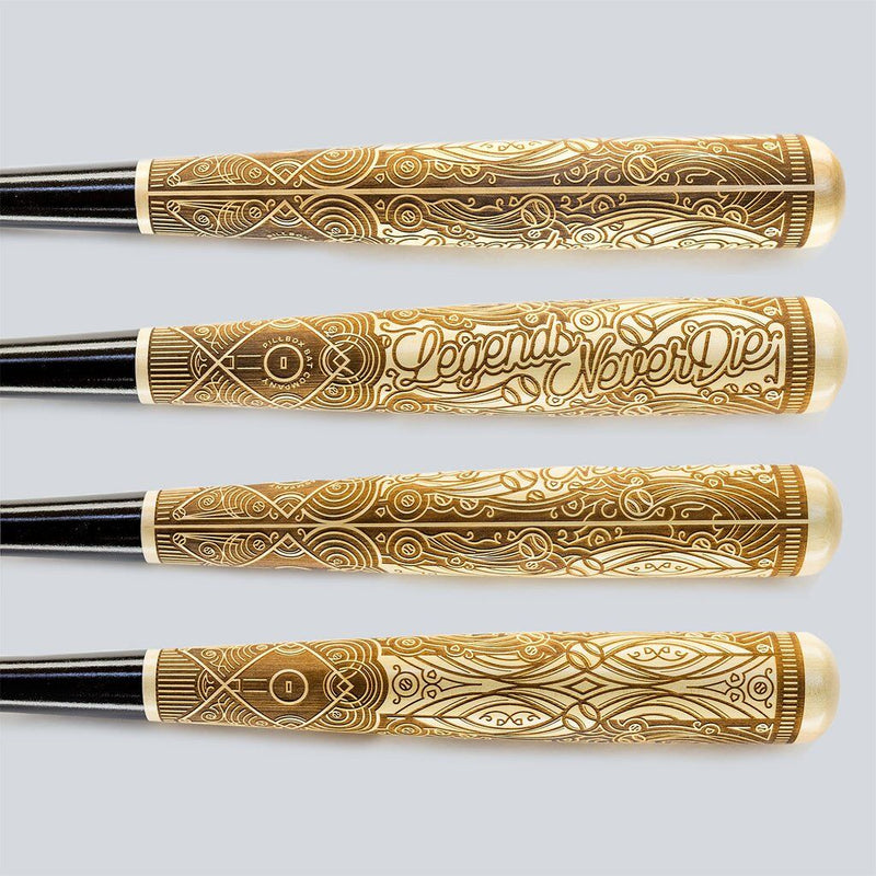 Pillbox Classic Paint Baseball Bats | Legends Never Die