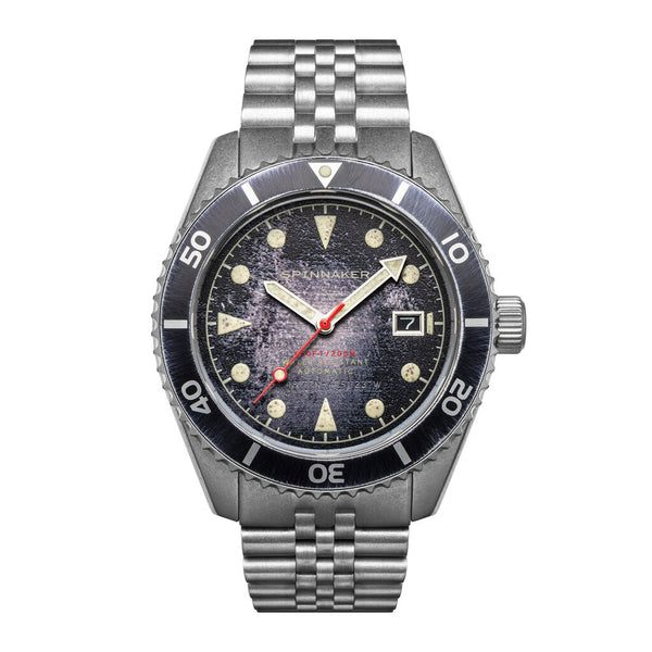 Spinnaker Wreck SP-5089-11 Automatic Watch | Black/Steel
