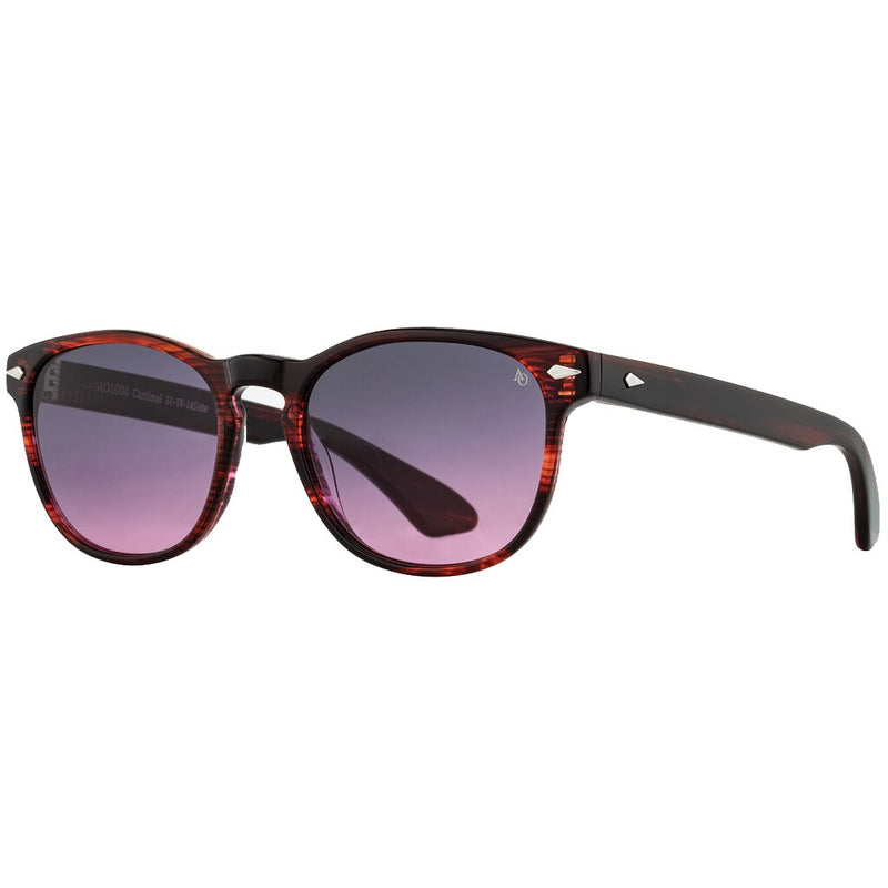 AO Eyewear AO-1004 Sunglasses | 51-18-145 Cardinal Pink / Gradient Nylon
