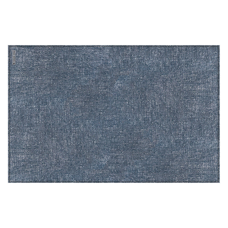 Beija Flor Linen Placemats Set of 4 | Dark Blue