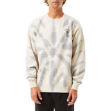 Katin Lava Crew Fleece | Steel Blue Tie Dye