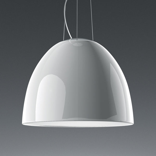 Artemide Nur Dimmable Gloss Suspension LED Light 43W UNV Ul