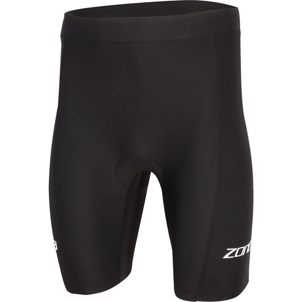 Zone3 Men's Lava Long Distance Shorts | Black/Red/White