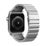 Nomad Apple Watch Titanium Band 44mm / 42mm | Titanium/Silver Hardware 