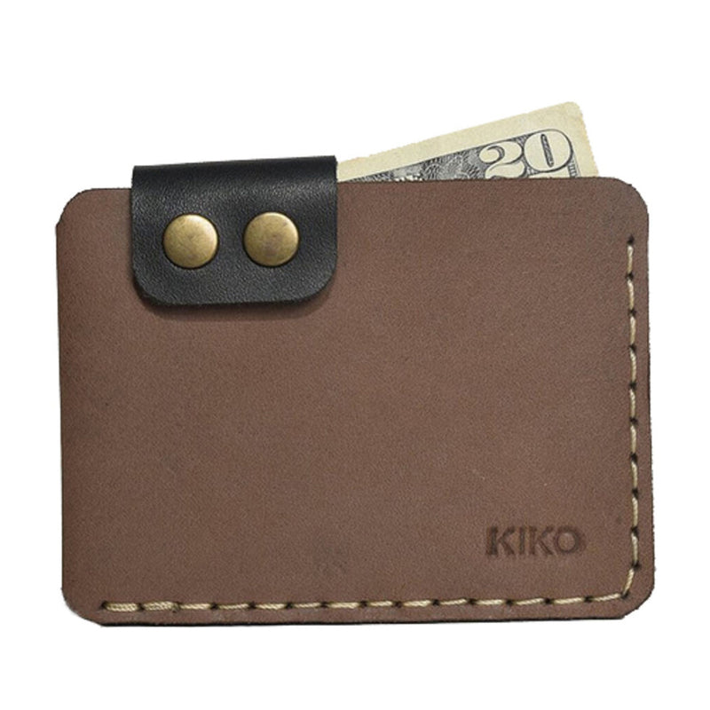 Kiko Leather Card Wallet | Brown