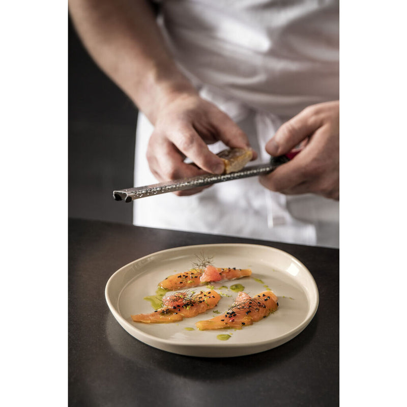 Degrenne Brume Sand 4 Round Dessert Plates Set | 20 Cm