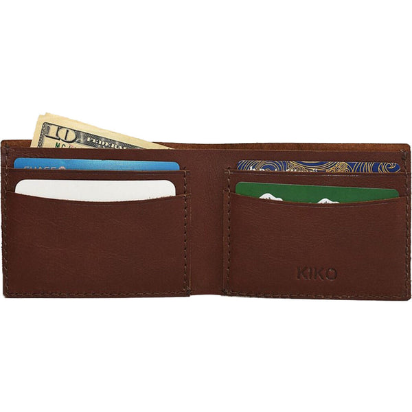 Kiko Leather The Classic Twist Wallet | Brown