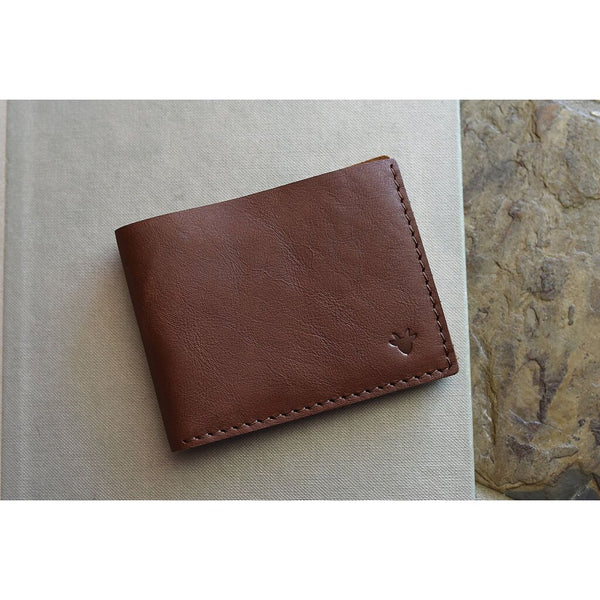 Kiko Leather The Classic Twist Wallet | Brown