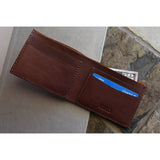 Kiko Leather The Classic Twist Wallet | Brown