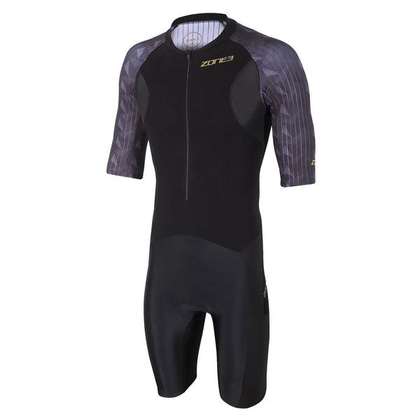 Zone3 Men's Lava Short Sleeve Trisuit