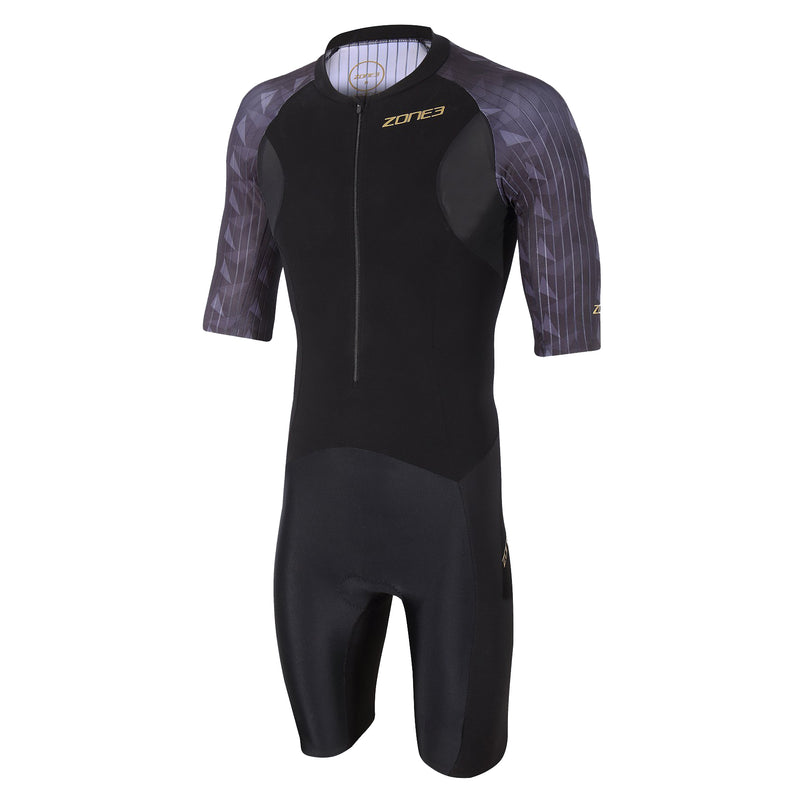 Zone3 Men's Lava Short Sleeve Trisuit