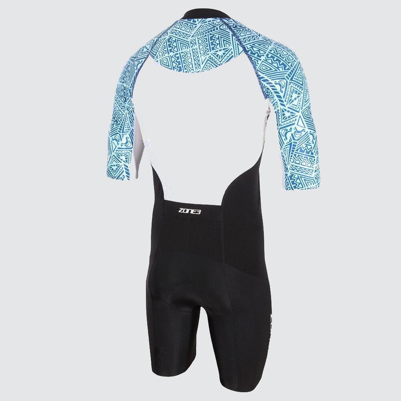 Zone3 Men's Lava Short Sleeve Trisuit
